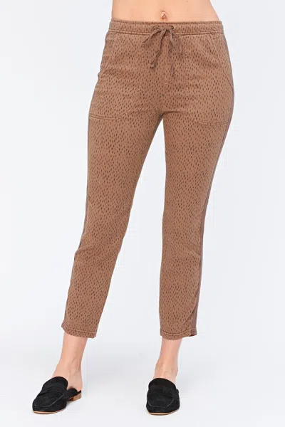 Xcvi Printed Gesine Pant In Brown