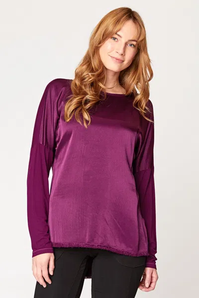 Xcvi Prospect Top In Purple