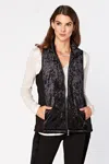 Xcvi Puffa Vest In Black