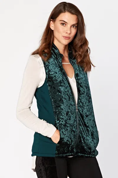 Xcvi Puffa Vest In Green