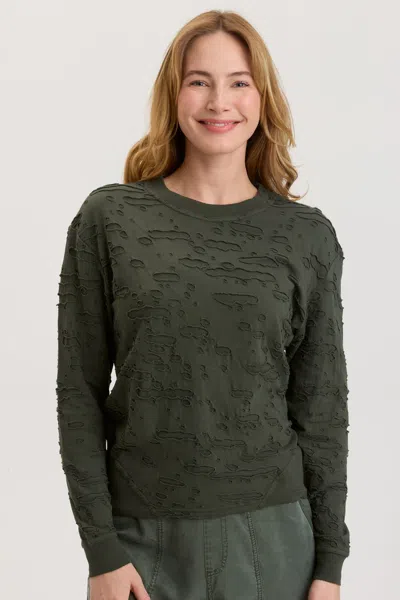 Xcvi Pugh Long Sleeve In Green