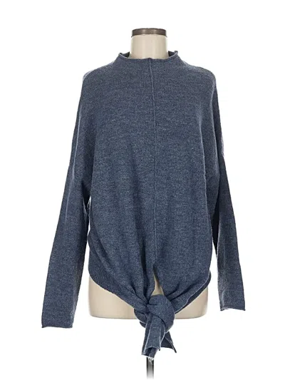 Pre-owned Xcvi Pullover Sweater In Blue