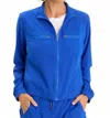 Xcvi Quinn Active Bomber In Cobalt