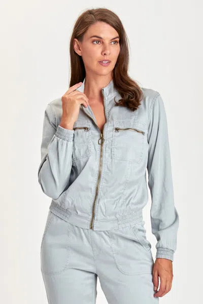 Xcvi Quinn Bomber In Grey