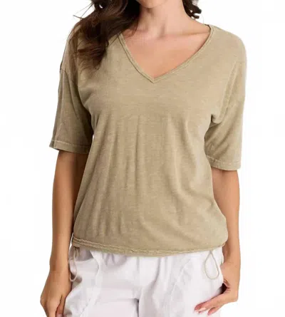 Xcvi Rajni Tee In Karma In Brown