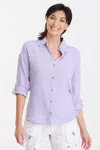 Xcvi Randolf Button-up In Purple