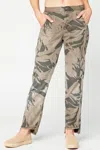 Xcvi Raw Edge Pant In Brown