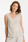 Xcvi Regis Tank In Grey