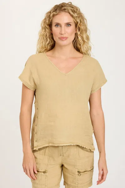 Xcvi Rian Top In Beige