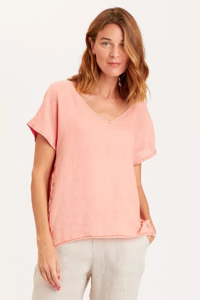 Xcvi Rian Top In Pink