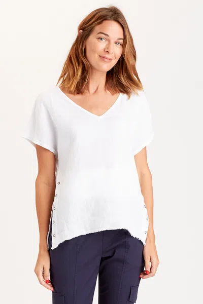 Xcvi Rian Top In White