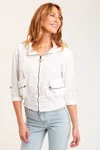 Xcvi Ridgeline Bomber In White