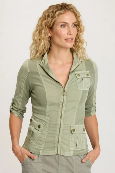 Xcvi Roque Jacket In Green