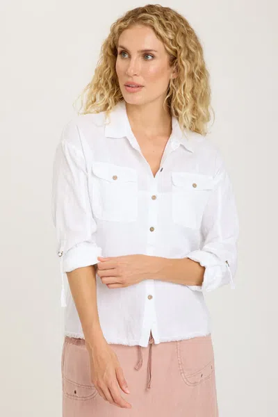 Xcvi Rorin Button-up In White