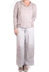 Xcvi Rosalyn Hoodie In Light Cloud Grey In Neutral