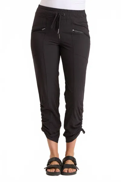 Xcvi Runyon Easy-fit Cut Pant In Black