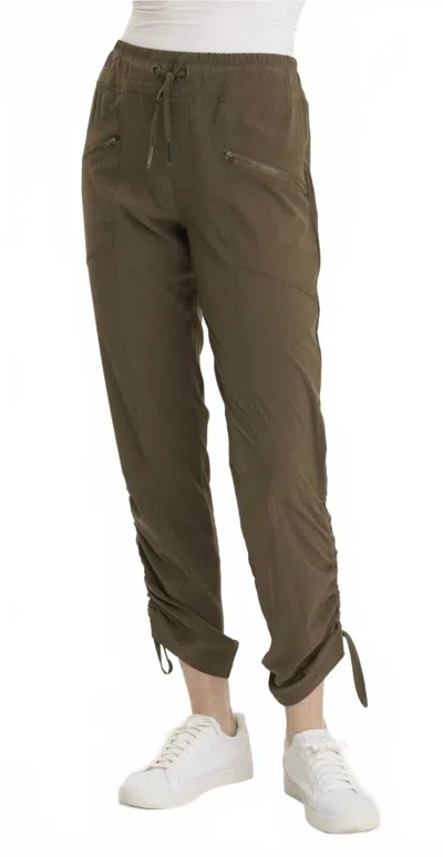Xcvi Runyon Easy-fit Pant In Clove In Brown