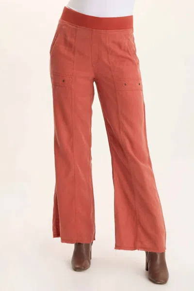 Xcvi Schyler Wide Leg Pants In Papaver In Brown