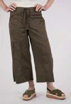 Xcvi Seaver Gaucho Pant In Westgate Pigment In Brown