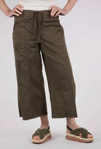 Xcvi Seaver Gaucho Pant In Westgate Pigment In Brown