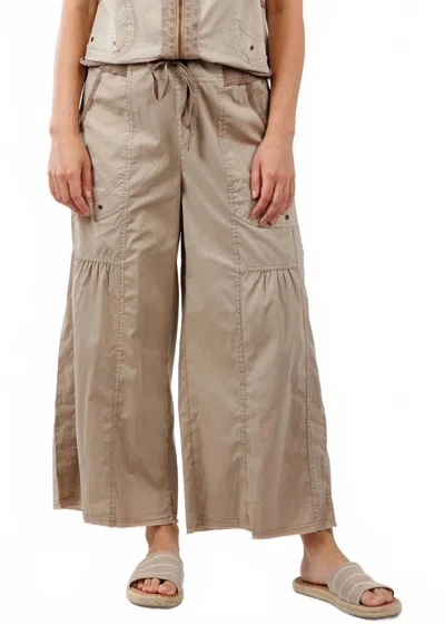 Xcvi Seaver Gaucho Pants In Tnglewood In Neutral