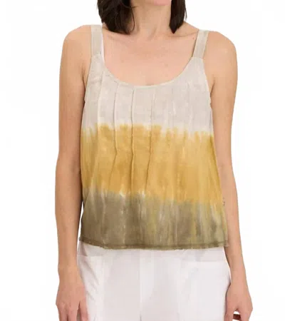 Xcvi Shawnie Scoop Tank Top In Voyage In Multi