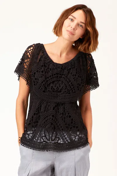 Xcvi Signy Top In Black