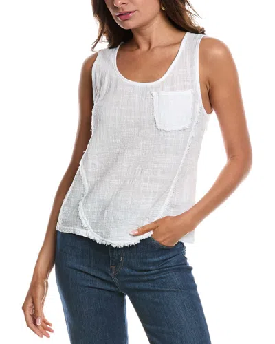 Xcvi Wearables Gauze Minerva Tank In White