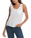 Xcvi Wearables Gauze Minerva Tank In White