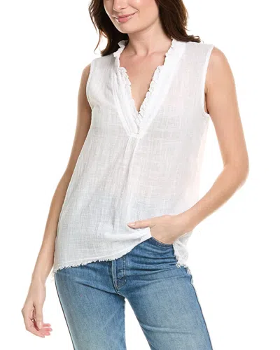 Xcvi Wearables Gauze Minerva Tank In White