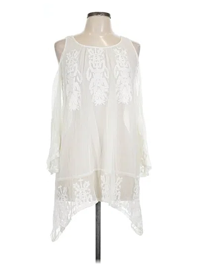 Pre-owned Xcvi Sleeveless Blouse In White