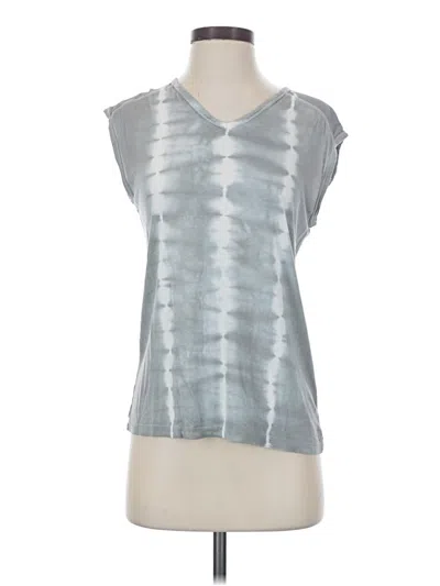 Pre-owned Xcvi Sleeveless T-shirt In Silver