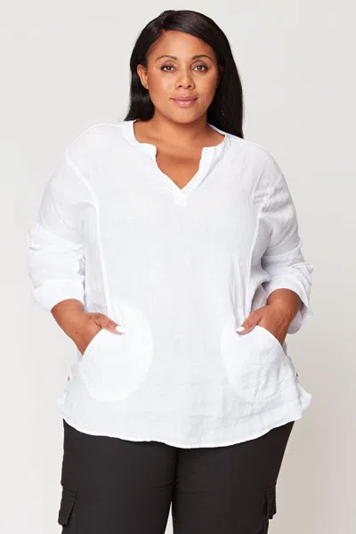 Xcvi Sterling Top In White