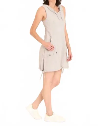 Xcvi Sumi Hooded Tank Dress In Arctic In Neutral