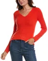 Xcvi T Tahari Nadira Sweater In Red