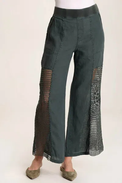 Xcvi Tangent Wide Leg Pant In Silken Pine In Brown