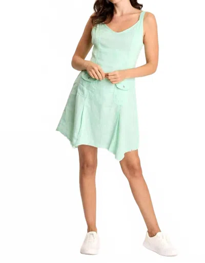 Xcvi Tank Dress In Icy Mint In Green