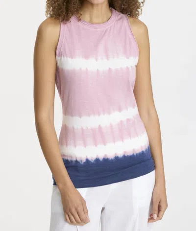Xcvi Tasha Top In Caravel Wash In Multi