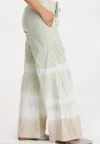 Xcvi Terraced Wide Leg Pant In Caraval Wash Meadow