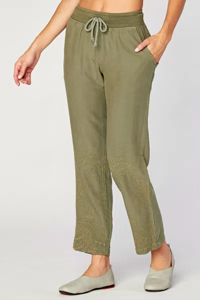 Xcvi The Collector's Pant In Green