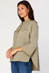 Xcvi The Non-denim Jacket In Green