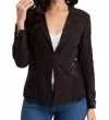 Xcvi Trinket Jacket In Black In Black