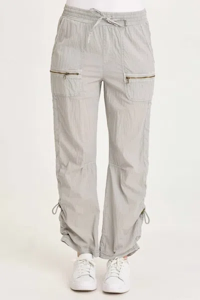 Xcvi Trotter Textured Side Cinch Pant In Earl Grey Pigment In Gray