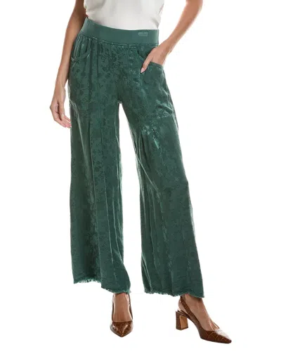 Xcvi Twaina Wide Leg Pant In Green