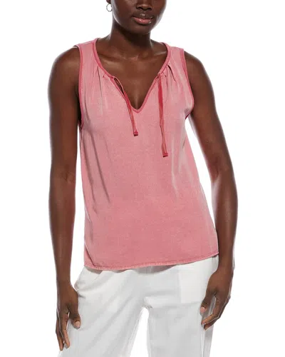 Xcvi Twill Antoine Tank In Pink