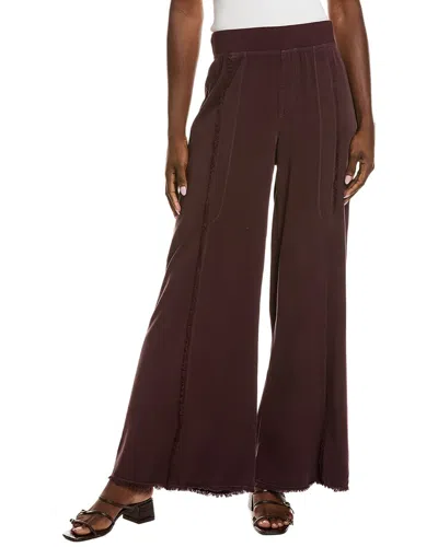 Xcvi Twill Beach Trouser In Brown