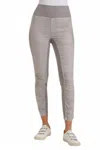Xcvi Twill Penny Leggings In Cotton Grey Pigment