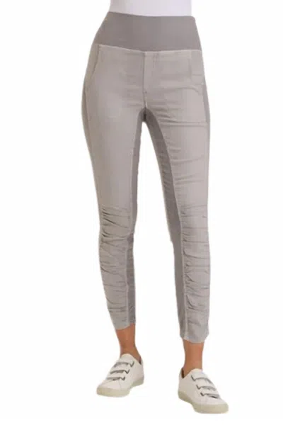 Xcvi Twill Penny Leggings In Cotton Grey Pigment