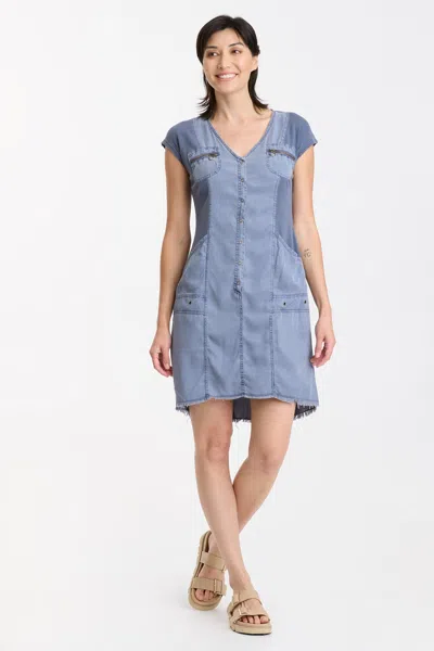 Xcvi Vallis Dress In Blue
