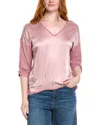 Xcvi Vandiver Top In Pink